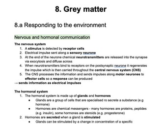 A-level Edexcel Biology complete notes