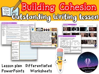 Outstanding Y5/6 Writing Interview Lesson - Building Cohesion