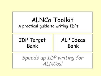 ALN Toolkit for ALNCOs and Teachers (42 page guide)