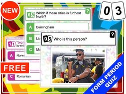 Tutor Time Quiz (3)