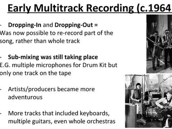 History of Recording Technology