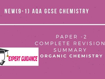 New (9-1) AQA GCSE Chemistry C11 Polymers Complete Revision Summary