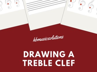 Drawing A Treble Clef