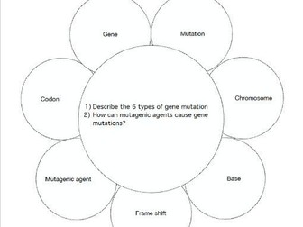 AQA A level Biology, Topic 8, Flower Booklets