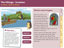 Wessex Resistance - Interactive Teaching Book - The Vikings KS2