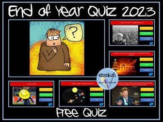 End Of Year Quiz 2023