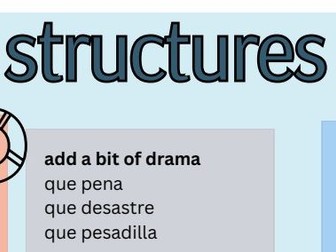 GCSE Spanish complex structures