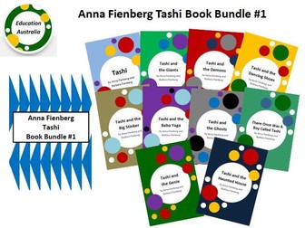 Anna Fienberg Tashi Book Bundle #1 - Worksheets for 10 Books