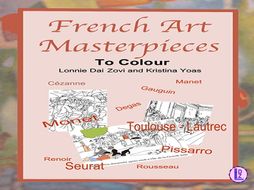 French Art Masterpieces to Colour