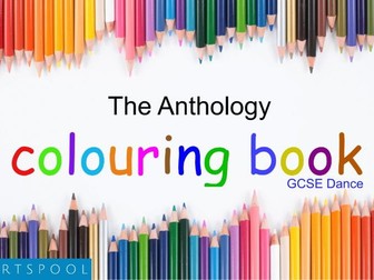 The Anthology Colouring Book: GCSE Dance
