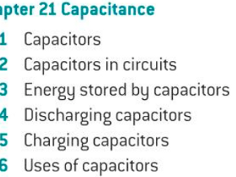 OCR A level Physics: Capacitance