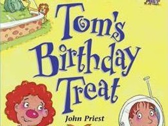 Tom's Birthday treat guided reading resources white level