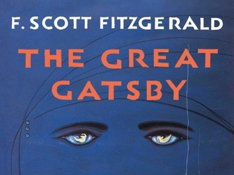 IGCSE Literature 'The Great Gatsby'