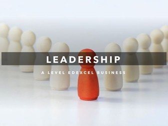 Edexcel Business - Leadership