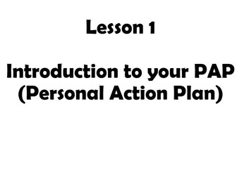 Cambridge AS PE - Action Plan lessons