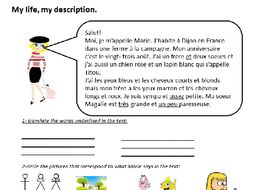 End of year revision French and Spanish Y7 and Y8