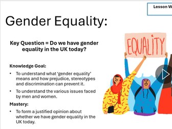 Gender Equality Lessons