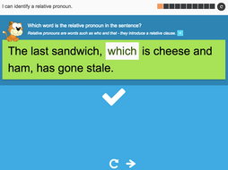 Year 5 Spag - Identifying relative pronouns