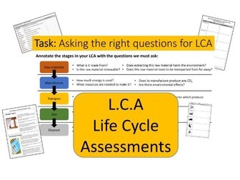 Life Cycle Assessment LCA - AQA