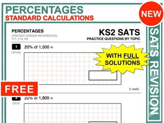 KS2 Maths (Percentages)