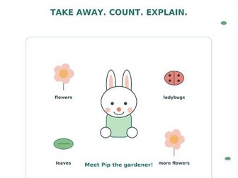 Garden Subtraction Within 10 | Ages 5–7