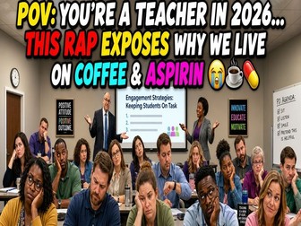 “POV: You’re a Teacher in 2026… This Rap EXPOSES Why We Live on Coffee & Aspirin