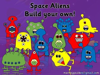 Aliens - Create, make and build your own space aliens!