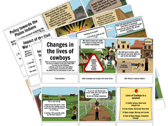 American West - Narrative Cartoons