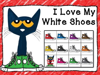 Bee-Bot-Pete the Cat, I Love My White Shoes Activity