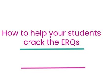 How to get top marks in the ERQ IB Psychology