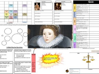 Early Elizabethan England GCSE History revision activity book