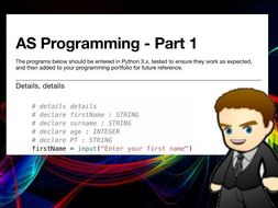 AS Programming Book 1 (Python 3.x)