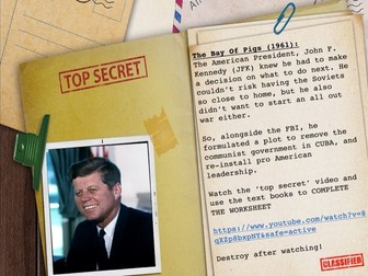 Cuban Missile Crisis lesson and resources