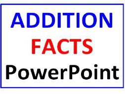 Addition Facts PowerPoint One