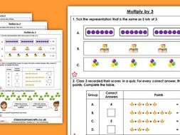 Year 3 maths homework multiplication 08 picture