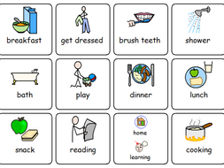 Home Visual Timetable | Teaching Resources