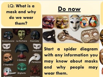 KS3 - Masks in Art