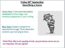 Descriptive Writing