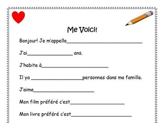 French Back to School (Rentrée Scolaire) Worksheets for Distance Learning