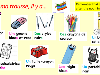 French primary lessons (Y5/ Y6). 15 lessons, including SoW