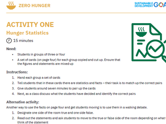 Exploring SDG 2 - Zero Hunger