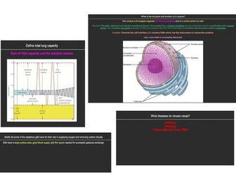 ALL of A level Biology OCR A Anki flashcards (A*)