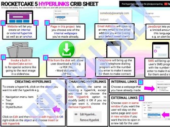 RocketCake 5 Hyperlinks Crib Sheet
