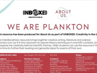 UNBOXED Learning - About Us: We are Plankton Ages 7-15