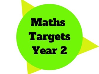 Year 2 - Maths Target Sheets