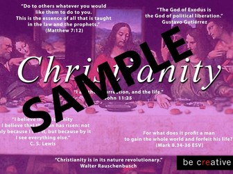 Christianity Poster