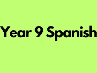 *BUNDLE* Low Stakes Quizzes FULL SET Y9 Spanish