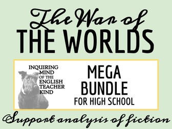 The War of the Worlds Bundle of Quizzes, Close Readings, and a Test