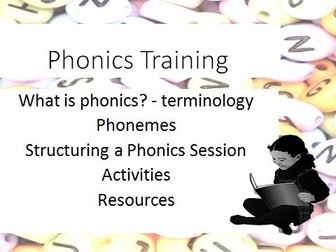 Phonics Training for Support Staff / Teaching Assistants / TAs Meeting / Presentation