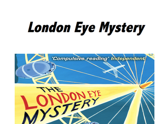 London Eye Mystery Scheme of Work
